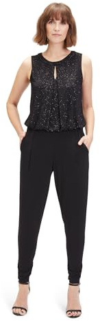 Vera Mont Damen Jumpsuit im Glitzer-Look