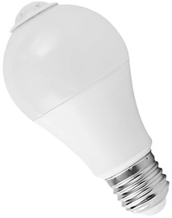 Ampoule à Détecteur de Mouvement LED 9W, Baïonnette Filetée E27, Capteur de Mouvement Corporel Intelligent Infrarouge, pour Couloir