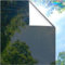 Lifetree Fensterfolie Spiegelfolie Wärmereflektion Selbstklebend Sonnenschutzfolie Wärmegrad Innen&Auße Kontrolle Fensteraufkleber Privatsphäre Anti-UV Fenstertönung Glatt 44.5x300cm Schwarzes-Silber