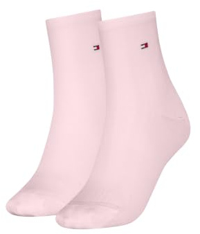 Tommy Hilfiger Damen Shine Short Sock (2er Pack)