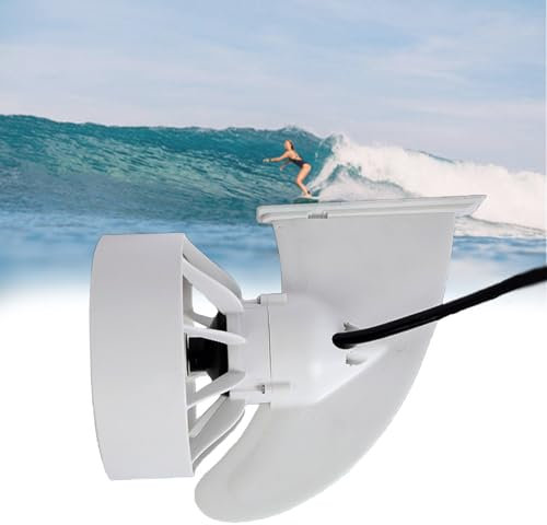 Batteriebetriebene Elektrische Finne, Surf & Sup, Elektrisch Motorisierte Finne, Stand-Up-Paddleboard-Motor, 24 V, Surfbrett, Kajak, Surfbrett-Flossen-Propeller Mit Fernbedienung