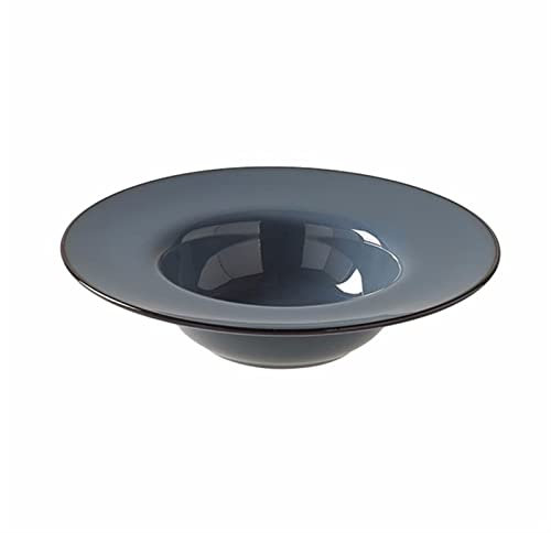 Assiette à dîner en céramique Assiette à soupe en céramique, bol à pâtes for la maison, assiette à salade de Restaurant café, assiette à Dessert ronde, assiette à pâtes Simple, assiette profonde de co