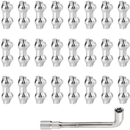 TOP-VIGOR 24Pcs M2 Duplex Clamp Wire Rope Clips, 304 Stainless Steel Wire Rope Cable Clamp Fastener, 2mm Wire Clips Clamps Fence Connectors for Hanging Wire Clothesline Tensioner Awning Fixed