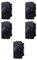 5 MODULI DIMMER, NERO, COMPATIBILE CON BTICINO LIVING, REGOLAZIONE 100W - 1000W, MODULI E FRUTTI 100% COMPATIBILI, MATERIALI DI ALTA QUALITA'