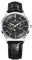 Pagani Design Mode Minimalistisch Quarz Analog 40mm Edelstahl Datum Kalender Wasserdicht Leuchtend Herrenarmbanduhr Leder/Edelstahlarmband(Leder Schwarz 1)