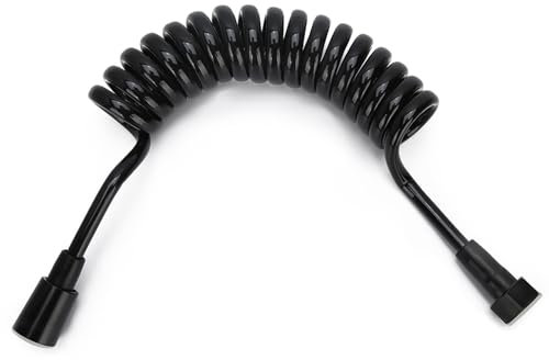 Feder Duschschlauch Flexibler 2m Kupfer Cap Bidet Duschschlauch Anti-Winding für Badezimmer Dusche