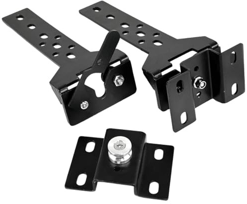 Baoblaze 2 Pezzi Staffa per Tenda da Sole Morsetto di Montaggio Kit di Supporto per Tenda da Sole Resistente e Facile da Usare Pezzi di Ricambio Accessori per