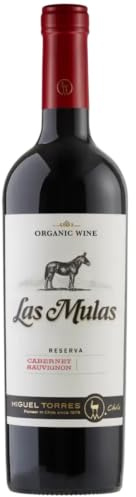 Miguel Torres Chile Las Mulas Cabernet Sauvignon, Vino Tinto - 6 botellas de 75 cl, Total: 4500 ml, 2021