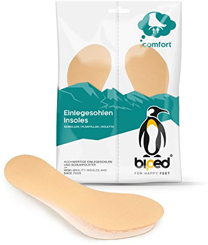 biped Gel Einlegesohlen für Pumps & High Heels z1006 (35-36, beige)