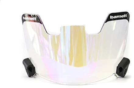 Barnett Augenschutz / Visier für American Football, Farbton Revo Blue
