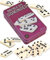 Jaques of London Dominoes - Luxury Dominoes Set for Adults & Kids | Traditional Game in Tin Box - Since 1795
