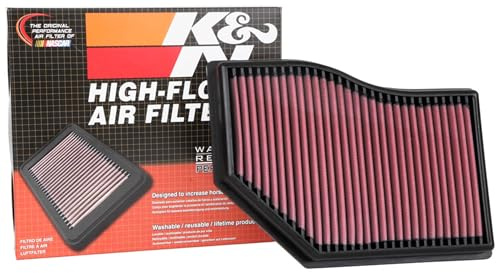 K&N Filtro aria motore: ad alte prestazioni, premium, lavabile, filtro di ricambio: compatibile con Mercedes BENZ 2018-2020 (A160d, A180d, A200d, A220d, B160d, B180d, B200d, B220d, CLA, GLB), 33-3139 | Compatibile con: MERCEDES-BENZ A-CLASS, A-CLASS Stufenheck, B-CLASS Sports Tourer, CLA, CLA Shooting Brake, GLA, GLA-CLASS