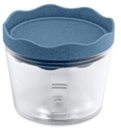 Koziol Vorratsdose, Behälter, Zucker, Tee, Kaffee, Reis, Mehl, Bio-Tiefblau, S-300 ml
