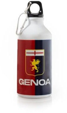 Genoa CFC Borraccia in Alluminio 400 mL Prodotto Ufficiale