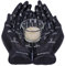 Nemesis Now Palmists Guide Unisex Teelichthalter Standard Polyresin Gothic, Nu Goth
