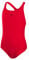 Speedo Mädchen ECO Endurance+ Medalist Badeanzug | Chlorbeständig | Recyclingmaterial | Bequeme Passform | Schwimmunterricht | Badeurlaub Badeanzug, Fed Red, 7-8