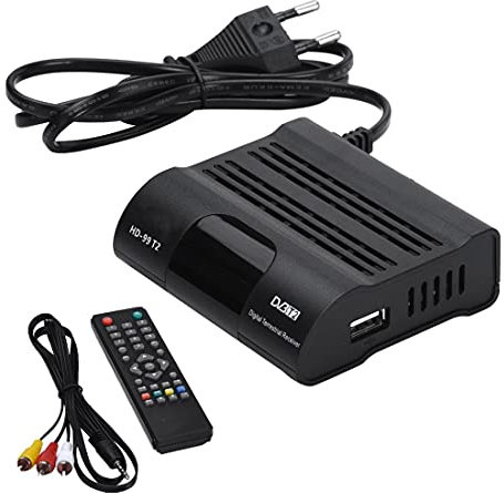 SAYGOHY Digital TV Converter Box, DVB HD 99T2 Receiver Satellite Wifi Free Digital TV Box DVB T2 DVBT2 Tuner DVB C IPTV M3u Youtube Set Top Box