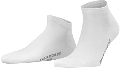 FALKE Herren Sneakersocken Cool 24/7 M Sn Baumwolle kurz einfarbig 1 Paar, Weiß White 2000, 41-42