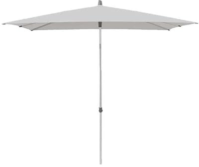 Glatz Sonnenschirm Alu-Smart easy, Eckig, verschiedene Größen/Farben (156 Farbe pale Grey, 250 x 200 cm)