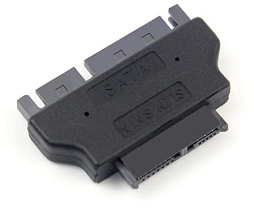 CY Adattatore Slimline SATA 7 + 6 13 pin CD-ROM Optical Driver Disk a 2,5 SATA 7+15 22pin Adapter