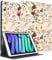 Uppuppy for iPad Mini Case, Kids Cute Flower Folio Women Kawaii Girly Teen Girls Floral Design Cover for 7.9 Inch iPad