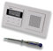 Gira Unterputz IP Internetradio 232003 + Bluetooth Komplett-Set mit Lautsprecher - E2 reinweiß glänzend mit 2fach Rahmen Gira 021229 inkl. EBROM Phasenprüfer zur Montage der Geräte