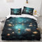 OPSREY Golden Rose Bedding Sets Luxuriös Quilt Cover Set Kissenbezug Blooming Flowers Bettbezug Microfaser Bettwäsche Set Wärme Steppdeckenbezug Für Jungen Und Mädchen Double（200x200cm）