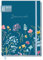 paper&you® Bullet Journal dotted A5 mit Gummiband Happy Flower 156 Seiten, Notizbuch gepunktet, Tagebuch - nachhaltig & klimafreundlich