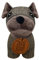 Fermaporta da Pavimento,Simpatici Originali Animali Fermaporte In Stoffa Resistente Imbottitura Pesante e Resistenti - 31 Perro