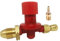 Tezla - High-Pressure Propane Gas Regulator - 4 Bar Adjustable - POL Inlet - 1/4 Outlet - 8kg/hr