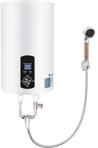 2000W Durchlauferhitzer 220 V Druckfest | Warmwasserbereiter bis 75 °C | G 1/2“ Anschluss Durchlauferhitzer für Waschtisch, Dusche Oder Badewanne