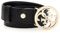 guess Gürtel 35H Cresidia 4g Logo Peony BW9182P4435 black M, Schwarz , M