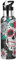 Yopersonalizes Bouteille d'eau isotherme avec paille - 1 l - Motif tête de mort et fleur - En acier inoxydable - Anti-fuite - Pour voyage, salle de sport