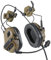 WQZXM Casque D'écoute Tactique Chasse Tir NO Casque D'écoute À Réduction De Bruit avec Supports, pour Casque Tactique AF Fast Mich(Tan)