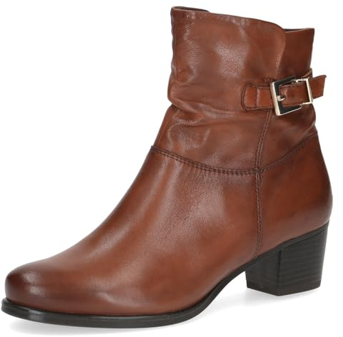 CAPRICE Damen Stiefeletten aus Leder mit Blockabsatz