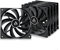 ARCTIC F12 PWM (5 Pack) - 120 mm PWM PC fan, CPU silent, controlled PWM technology, push and pull configuration, ventilation 230-1350 rpm, 0.3 zone - Black