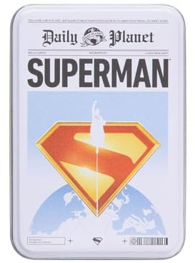 Paladone Superman Tin Playing Cards