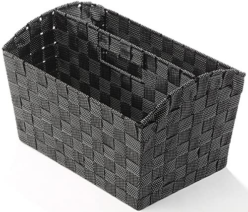 Kobolo Zeitungskorb aus Nylon Black Snow 35x25x22 cm