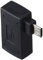 System-S Adaptateur coudé OTG USB A vers Micro USB avec connecteur Micro USB Extra Micro USB