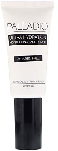 Palladio Ultra Hydration Primer, füllt feine Linien und Poren, formuliert mit Kokosöl, nicht fettendes Finish, schnelle Absorption.
