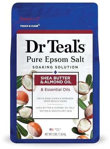 Pure Epsom Salt Teal's Soaking Solution Sheabutter & Mandelöl, 1,4 kg