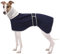 Geyecete Fleece Hundemantel Pullover Windhunde,Whippet winterjacken ,Verstellbaren Hundeweste,kleidung für Windhunde/Lurcher/Whippet-Blau-XXXL