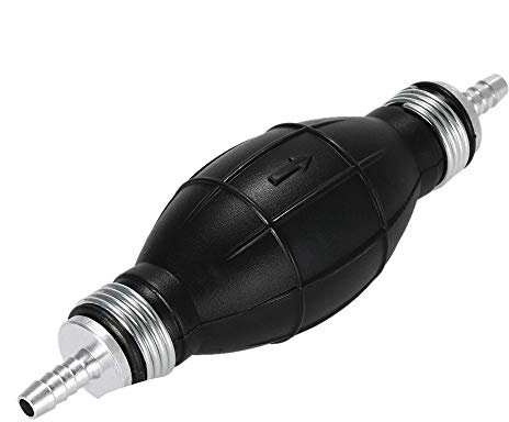 8 mm Poire D'Amorcage Carburant Pompe à Main Inline Bateaux Alliage Gasoil Essence Diesel Pump,Universelle Pump Essence,Huile, Eau,Pompe de transfert de carburant,Automobile,Jardin Pompe
