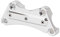 XMMT Chrome Motorcycle Handlebar Clamp 1 Inch Handlebar Risers Top Clamp for Harley Electra Glide Road Glide Street Glide Road King Touring 1997-2023