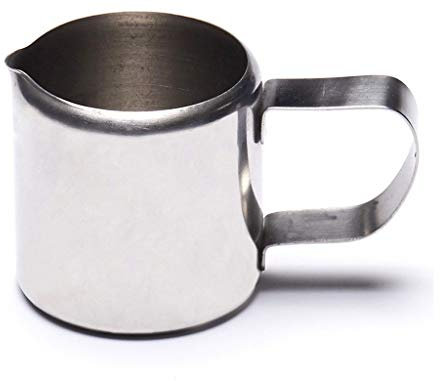 SkadMan Pichet Creamer Petit Creamer Pitcher, Container en Acier Inoxydable for Servir la crème du café et du sirop d'érable Restaurant, Maison (Size : D)