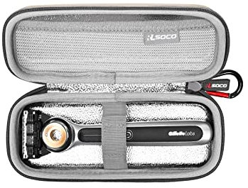 RLSOCO Tasche für Gillette Labs Heated Razor Nassrasierer Herren(kleine Größe für Rasiererkörper)
