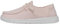 Hey Dude Damen Wendy Slub Canvas Moc Toe Shoes, Pink, 39 EU