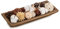 Hanobe Decorative Wood Dough Bowl: Long Wooden Centerpiece Table Decorations Natural Candle Holder Tray Decor Rustic Unfinished Trough for Dining Room Kitchen Fruit Bowls, Brown