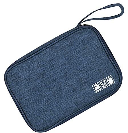 tecnología viaje | Bolsa organizadora cables portátil - Accesorios electrónicos Gadget Big Bag para cable USB, tarjeta SD, disco duro Jingan