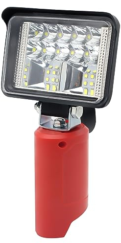Work Light LED Torch 12v Hand Tools Compatible with Milwaukee M12 12v Battery 48-11-2460 M12b6 48-11-2440 M12b4 48-11-2430 M12b2 48-11-2401 48-11-2420 48-11-2402 48-11-2450 48-11-2412